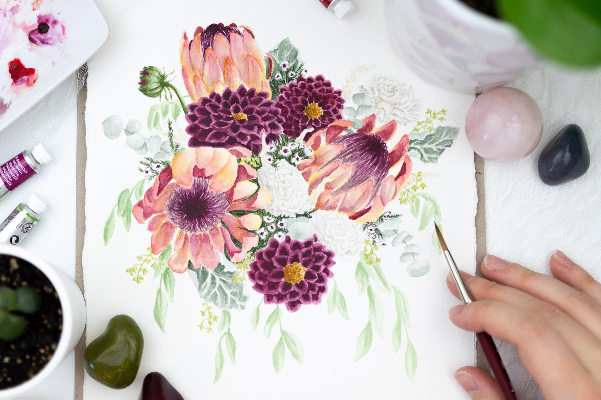 Full Wedding Bouquet