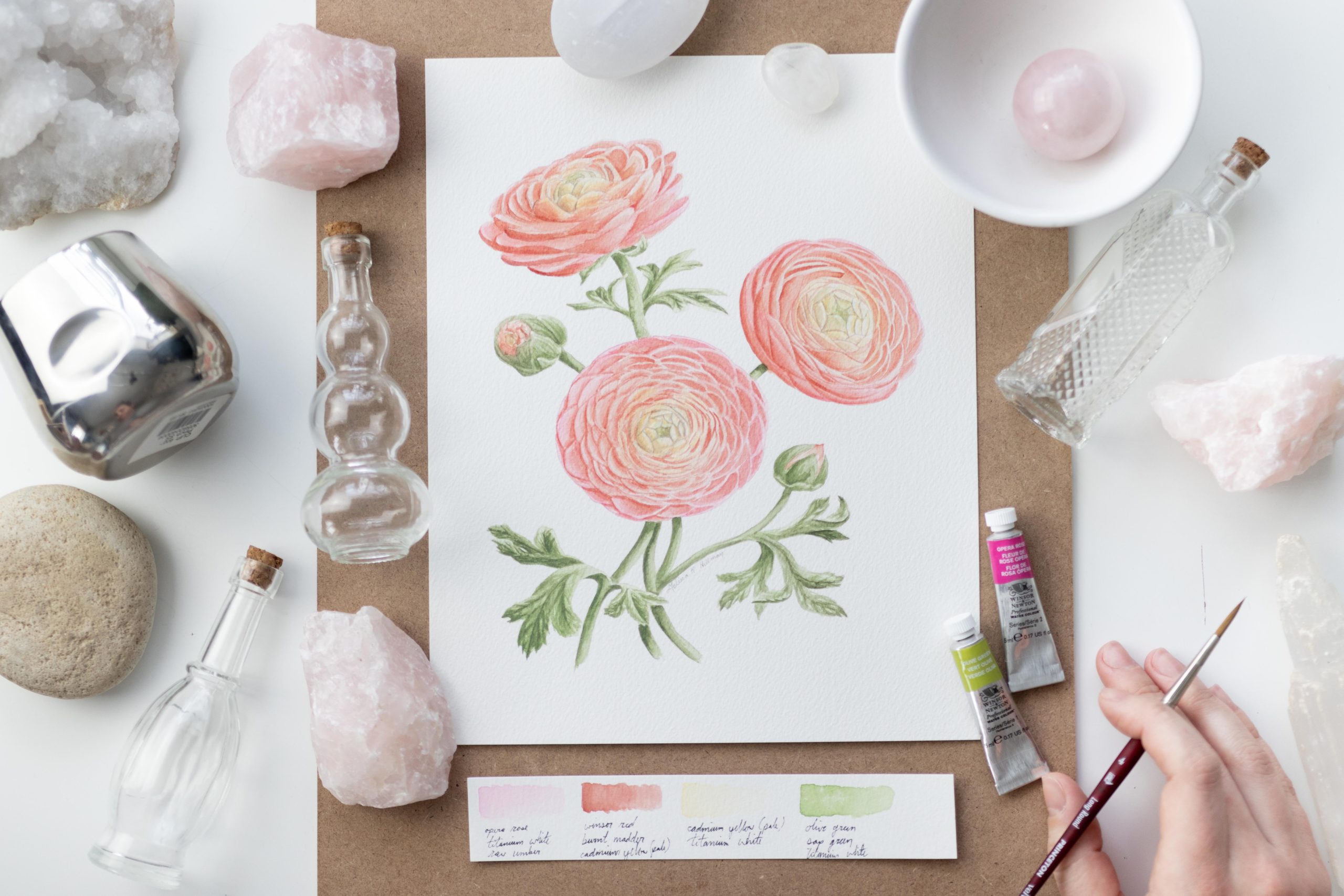 Simple Ranunculus Bouquet