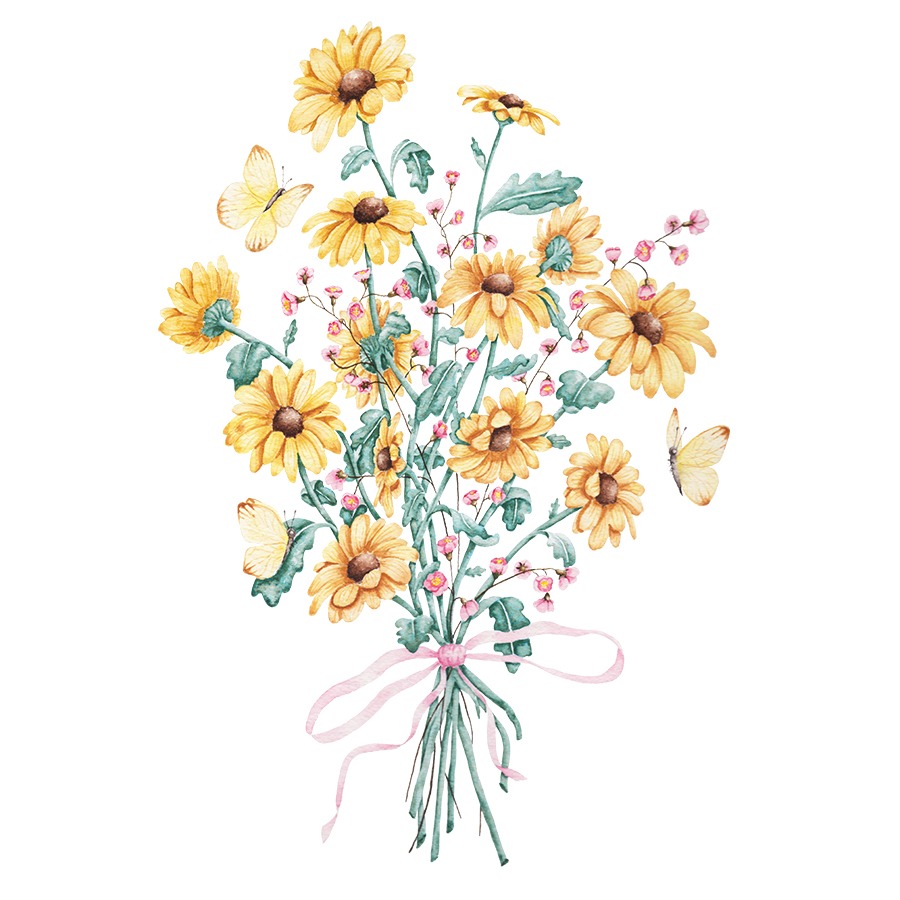 Yellow Spring Bouquet Fine Art Prints