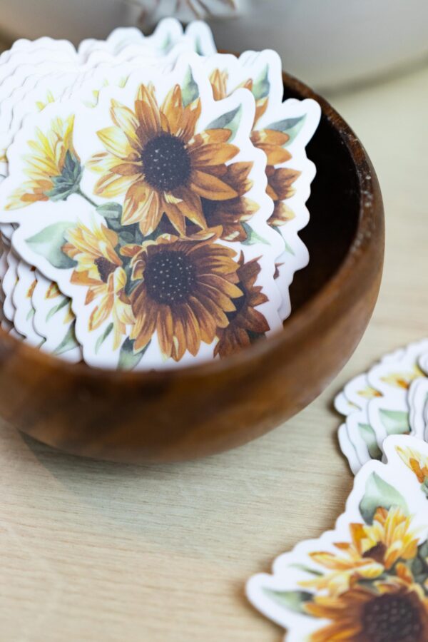 Sunflower Sticker - Image 2