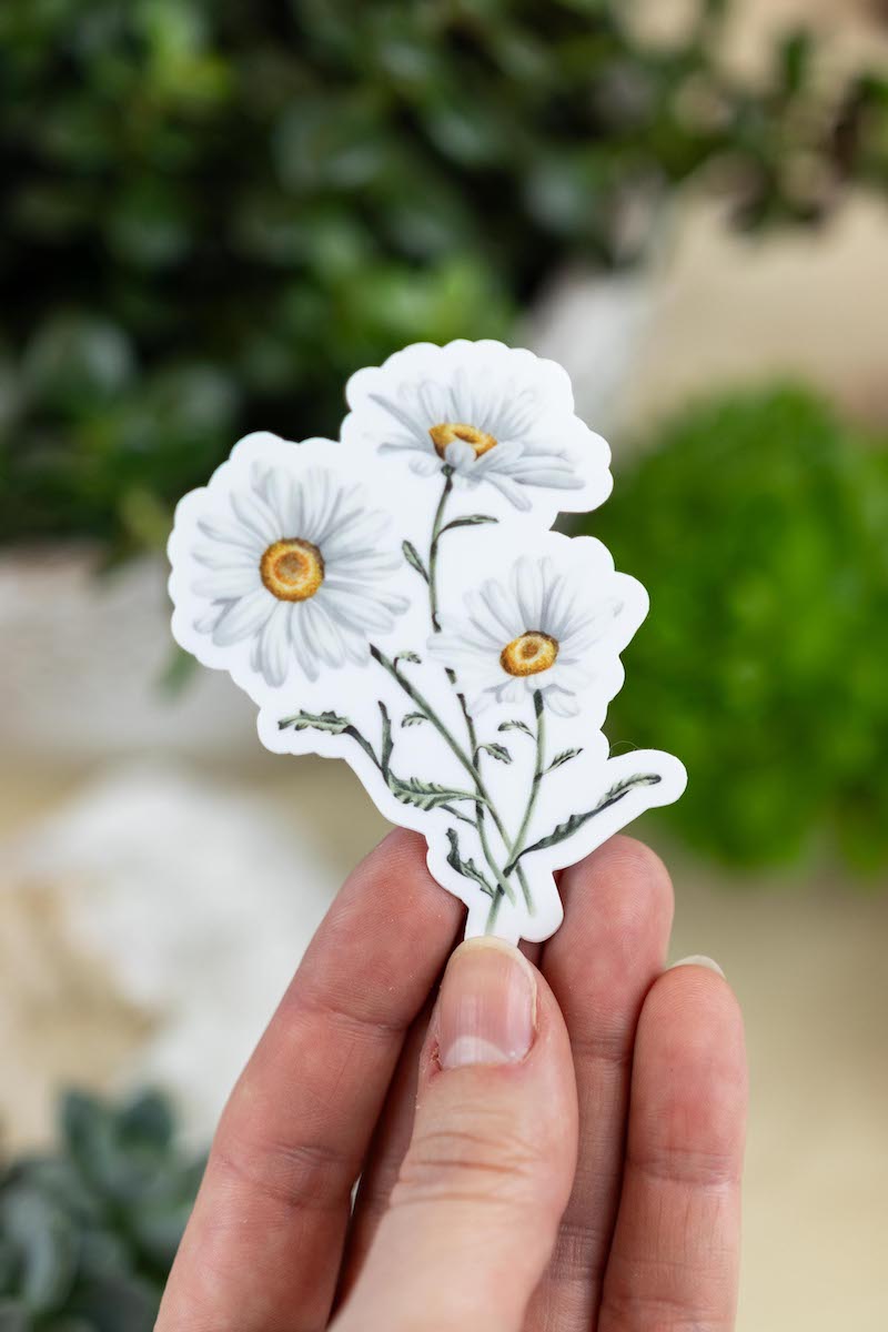 Daisy Sticker