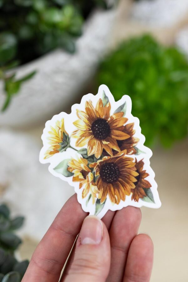 Sunflower Sticker