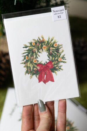 Christmas Wreath Notecards