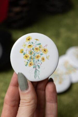 Yellow Bouquet Pins