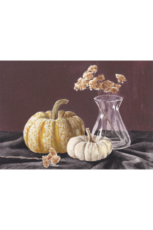 Maroon Harvest Fine Art Print