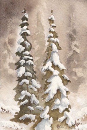 Winter Trees Fine Art Print